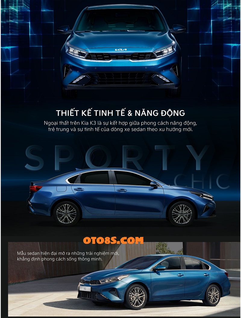 Oto8s Xe Kia K3 2023 Giá Bán Lăn Bánh, Hình Ảnh, Thông Số Kỹ Thuật